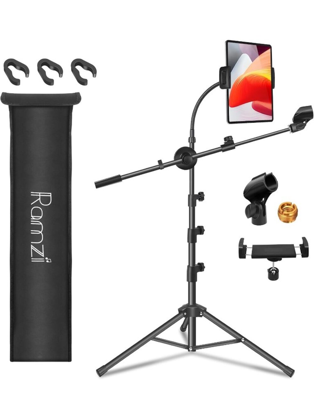 New Mic Stand 6 In 1 Microphone Stand